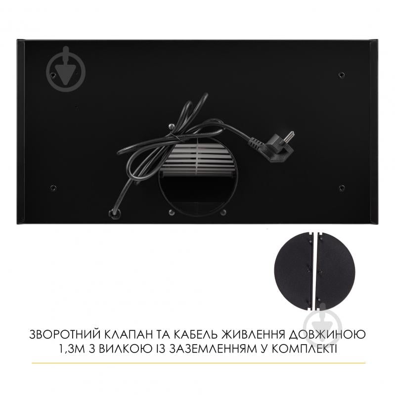 Вытяжка WEILOR LUMINA WBG 66 BLACK - фото 18