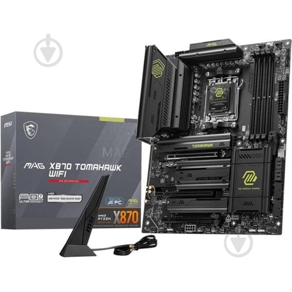 Материнская плата MSI 911-7E51-010 (Socket AM5, AMD X870, ATX) - фото 1 Материнская плата MSI 911-7E51-010 (Socket AM5, AMD X870, ATX) - фото 1