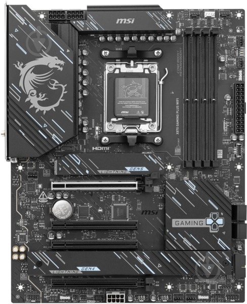 Материнська плата MSI 911-7E47-005 (Socket AM5, AMD X870, ATX) - фото 2