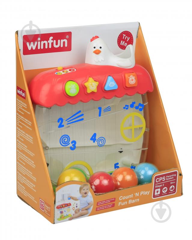 Игрушка-сортер Winfun Домик 0727-NL - фото 4