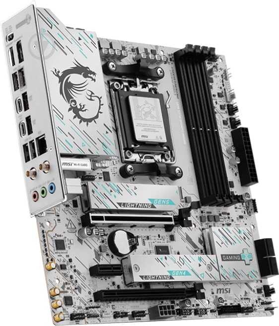 Материнская плата MSI 911-7E66-001 (Socket AM5, AMD B850, micro ATX) - фото 4