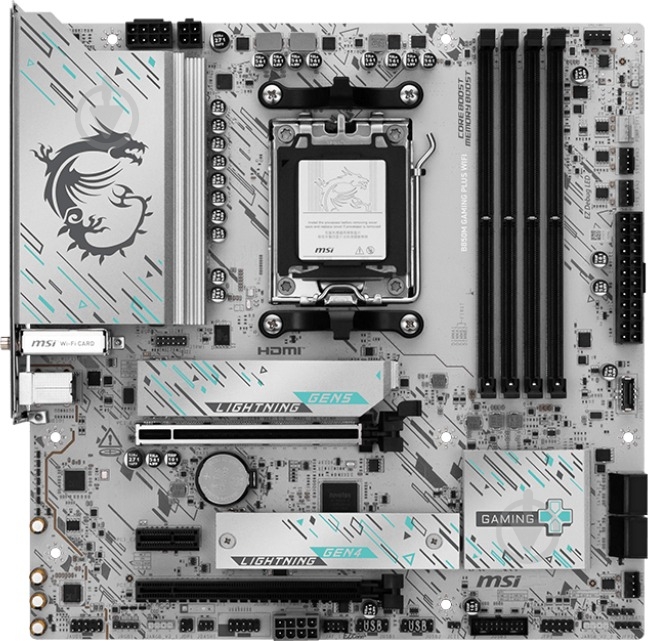 Материнская плата MSI 911-7E66-001 (Socket AM5, AMD B850, micro ATX) - фото 2
