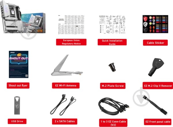 Материнська плата MSI 911-7E59-001 (Socket AM5, AMD X870E, ATX) - фото 7