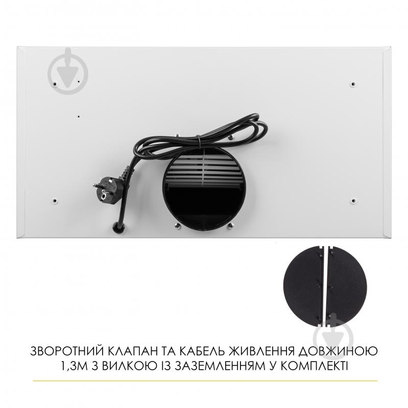 Вытяжка WEILOR LUMINA WBG 68 WHITE - фото 13