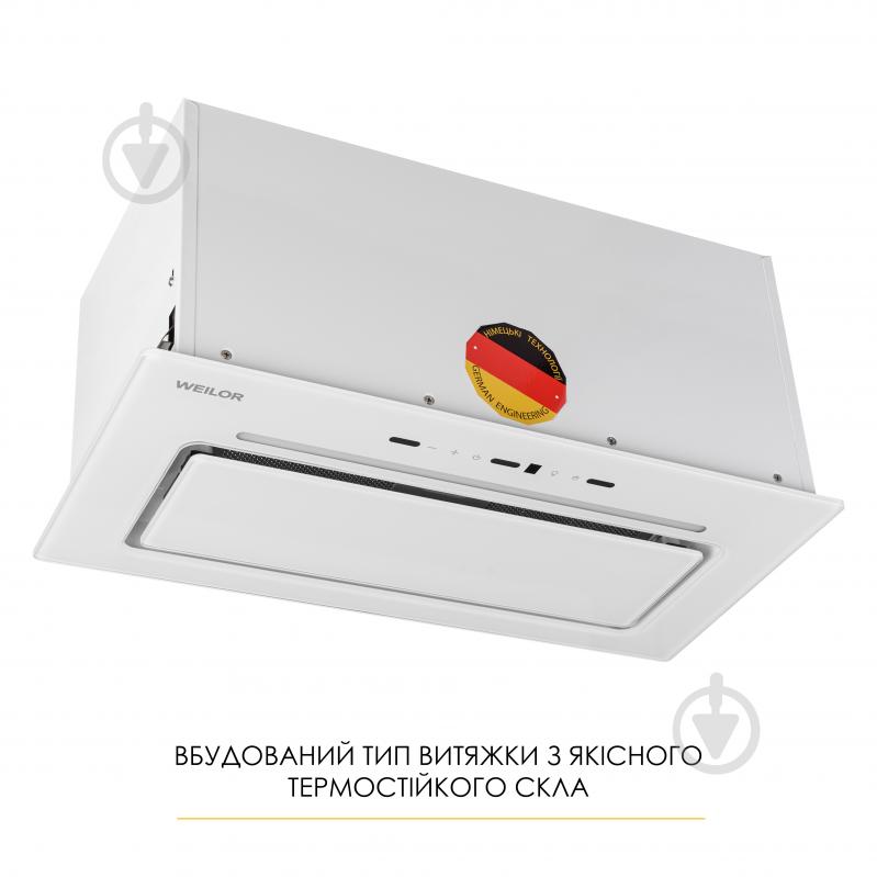 Вытяжка WEILOR LUMINA WBG 68 WHITE - фото 8