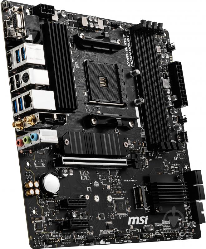 Материнська плата MSI 911-7C95-081 (Socket AM4, AMD B550, micro ATX) - фото 4