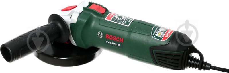 Болгарка (кутова шліфмашина) Bosch PWS 850 -125 06033A2722 - фото 3