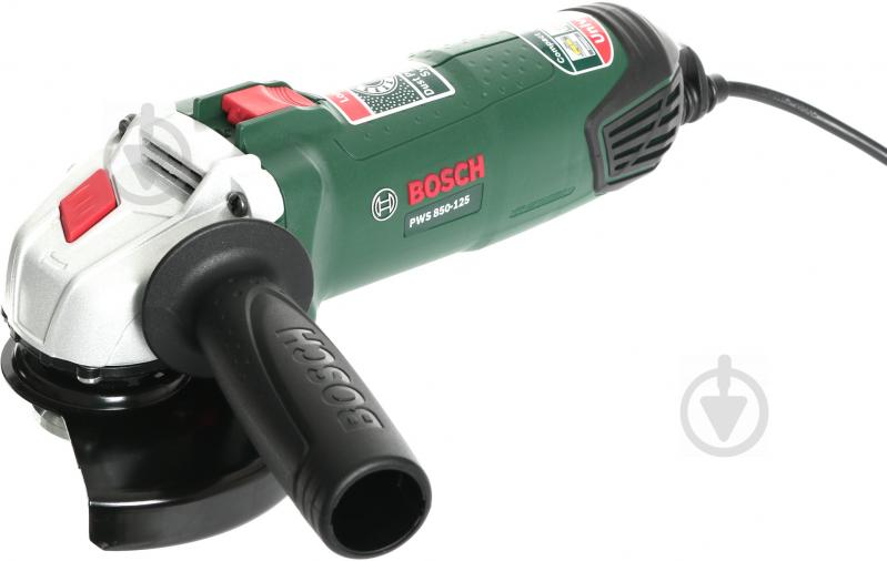 Болгарка (кутова шліфмашина) Bosch PWS 850 -125 06033A2722 - фото 1