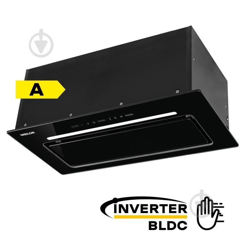 Вытяжка WEILOR LUMINA WBG 69 BLACK SILENCE - фото 1 Вытяжка WEILOR LUMINA WBG 69 BLACK SILENCE - фото 1