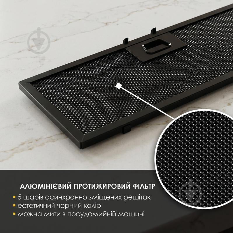 Вытяжка WEILOR LUMINA WBG 69 BLACK SILENCE - фото 7 Вытяжка WEILOR LUMINA WBG 69 BLACK SILENCE - фото 7