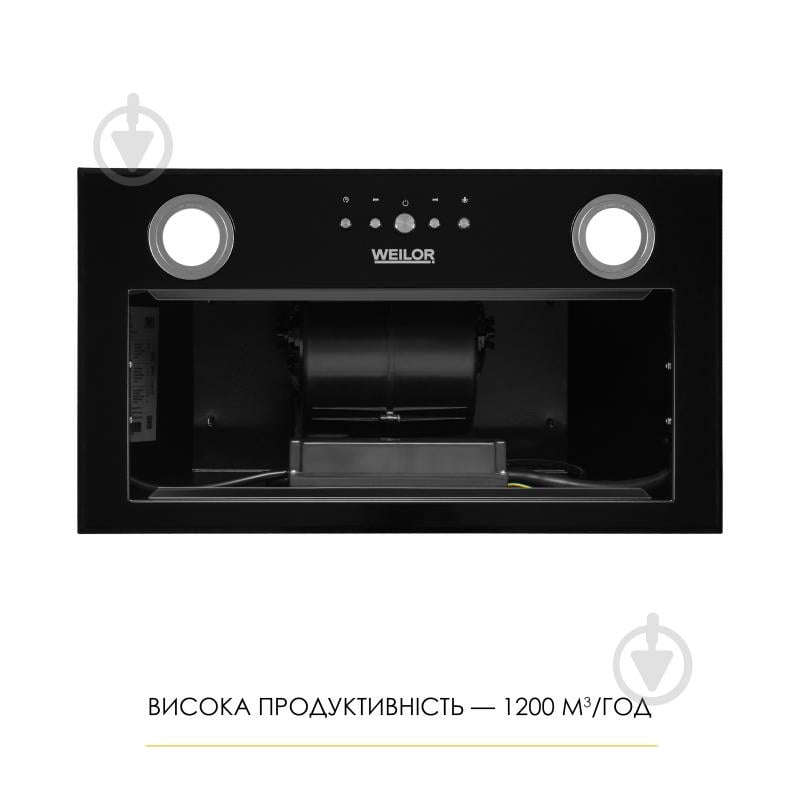Вытяжка WEILOR WBE 58 BLACK - фото 4