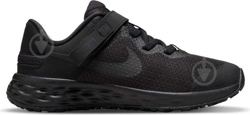 Кросівки демісезонні Nike REVOLUTION 6 FLYEASE DD1114-001 р.31 чорні - фото 1