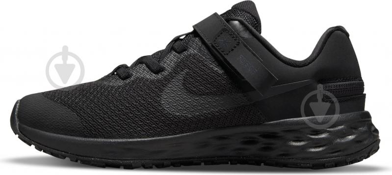 Кросівки демісезонні Nike REVOLUTION 6 FLYEASE DD1114-001 р.31 чорні - фото 2