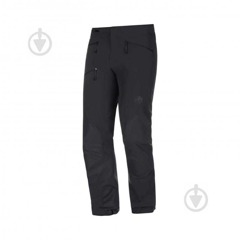 Штани MAMMUT Courmayeur SO Pants 1021-00190-0001 р. 56 чорний - фото 1