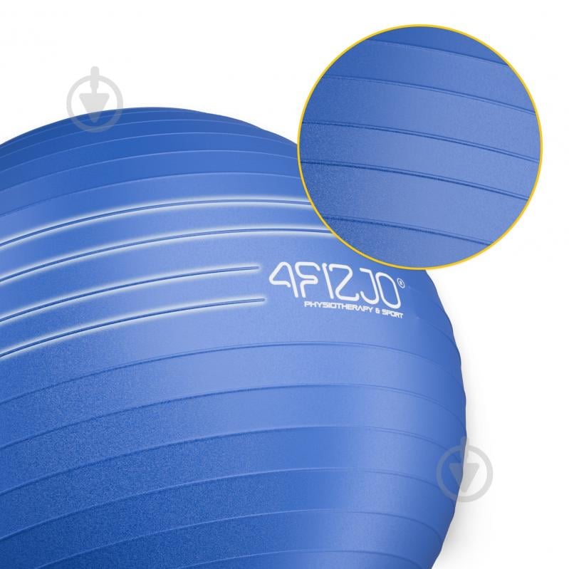 Фітбол 4fizjo Anti-Burst Blue d65 см P-5907222931493 - фото 8