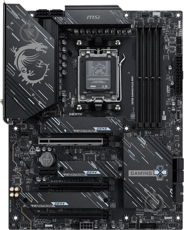 Материнская плата MSI 911-7E70-001 (Socket AM5, AMD X870E, ATX) - фото 2