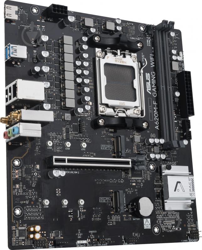 Материнская плата Asus 90MB1KT0-M0EAY0 (Socket AM5, AMD A620, micro ATX) - фото 4