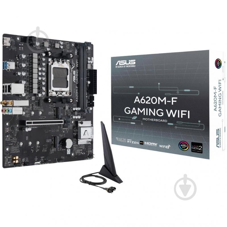 Материнская плата Asus 90MB1KT0-M0EAY0 (Socket AM5, AMD A620, micro ATX) - фото 1