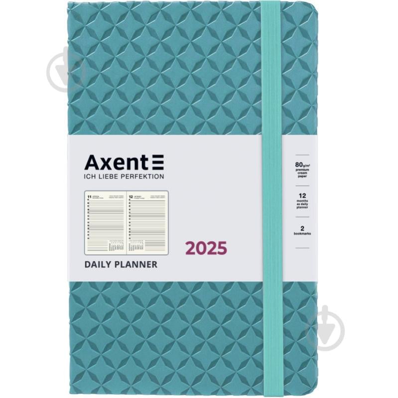 Дневник датированный Gently 145x210 мм Axent Partner A5 2025 8822-25-04-A - фото 1