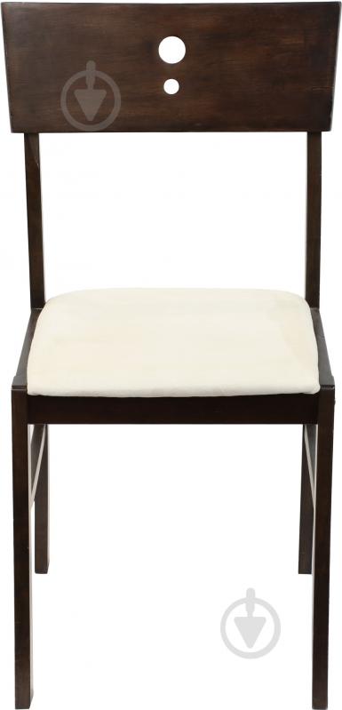 Стул обеденный Маями гевея капучино/бежевый - фото 2