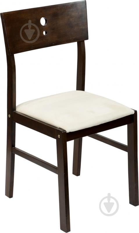 Стул обеденный Маями гевея капучино/бежевый - фото 1