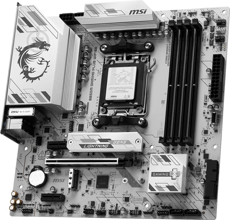 Материнская плата MSI 911-7E81-001 (Socket AM5, AMD B850, micro ATX) - фото 3 Материнская плата MSI 911-7E81-001 (Socket AM5, AMD B850, micro ATX) - фото 3