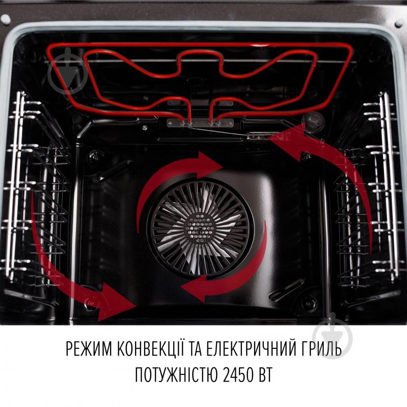 Духова шафа Perfelli PERLA 6D8I NERO - фото 10 Духова шафа Perfelli PERLA 6D8I NERO - фото 10