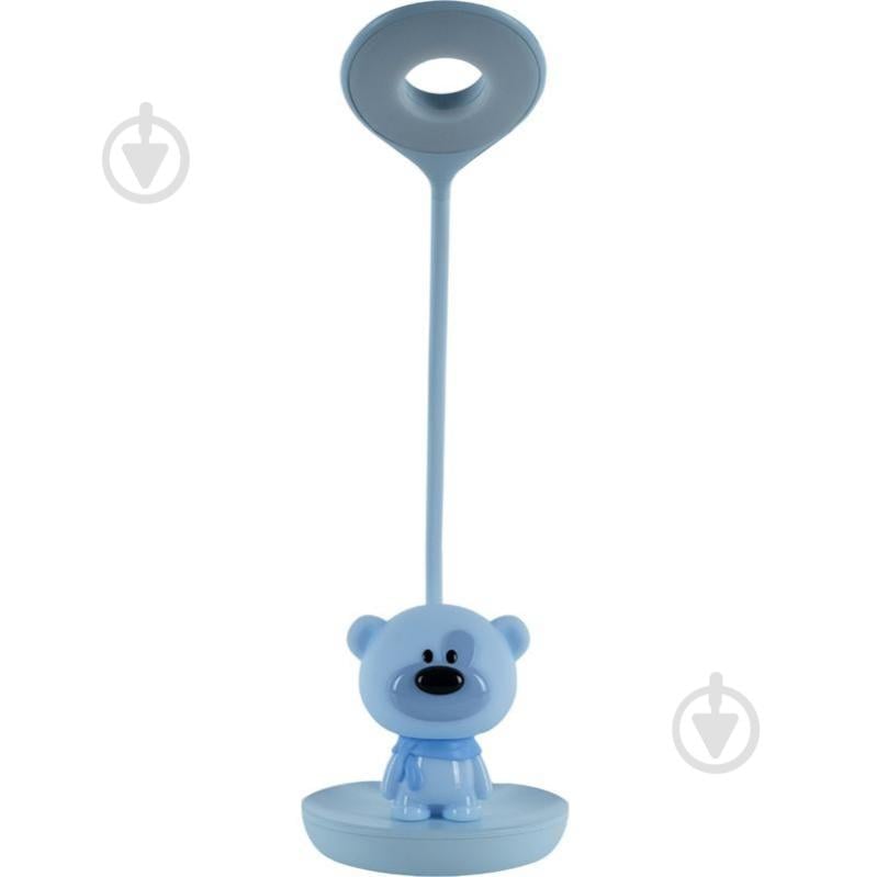 Настільна лампа KITE LED Bear 2,5 Вт блакитний K24-492-2-3 - фото 1