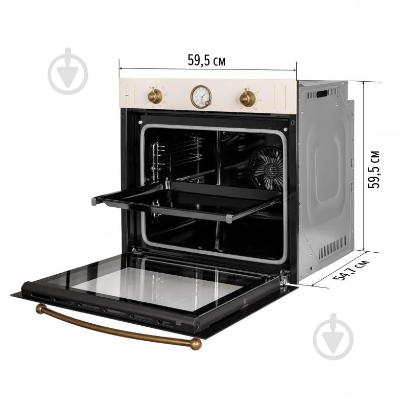 Духова шафа Perfelli RETRO 6A8N BEIGE - фото 18 Духова шафа Perfelli RETRO 6A8N BEIGE - фото 18