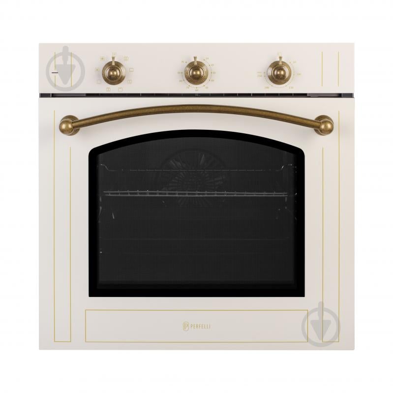 Духовой шкаф Perfelli RETRO 6M8L BEIGE - фото 1