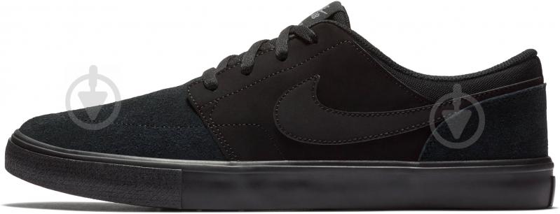 Кросівки чоловічі демісезонні Nike SB PORTMORE II SOLAR 880266-005 р.41 чорні - фото 5