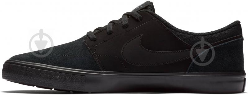 Кросівки чоловічі демісезонні Nike SB PORTMORE II SOLAR 880266-005 р.41 чорні - фото 6