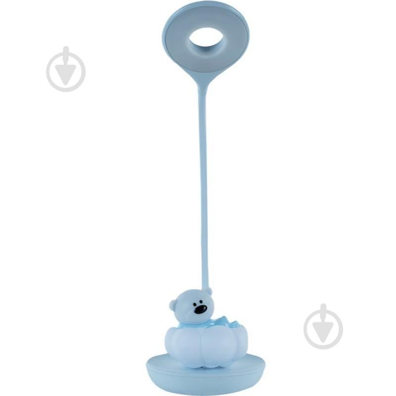 Настольная лампа KITE LED Cloudy Bear 2,5 Вт голубой K24-493-2-3 - фото 1