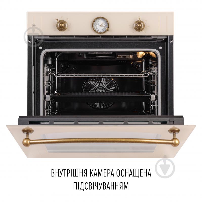 Духовой шкаф Perfelli VINTAGE 6A8N BEIGE - фото 10