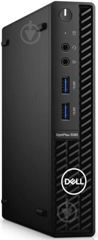 Неттоп Dell OptiPlex 3080 MFF (210-AVPQ-ST) black - фото 3