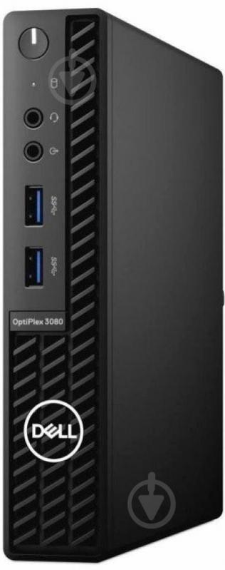 Неттоп Dell OptiPlex 3080 MFF (210-AVPQ-ST) black - фото 1