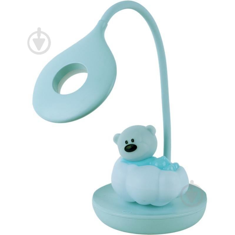 Настольная лампа KITE LED Cloudy Bear 2,5 Вт зеленый K24-493-2-4 - фото 2 Настольная лампа KITE LED Cloudy Bear 2,5 Вт зеленый K24-493-2-4 - фото 2