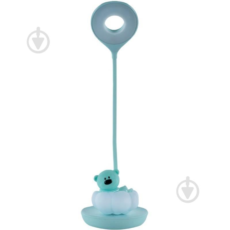 Настольная лампа KITE LED Cloudy Bear 2,5 Вт зеленый K24-493-2-4 - фото 1 Настольная лампа KITE LED Cloudy Bear 2,5 Вт зеленый K24-493-2-4 - фото 1