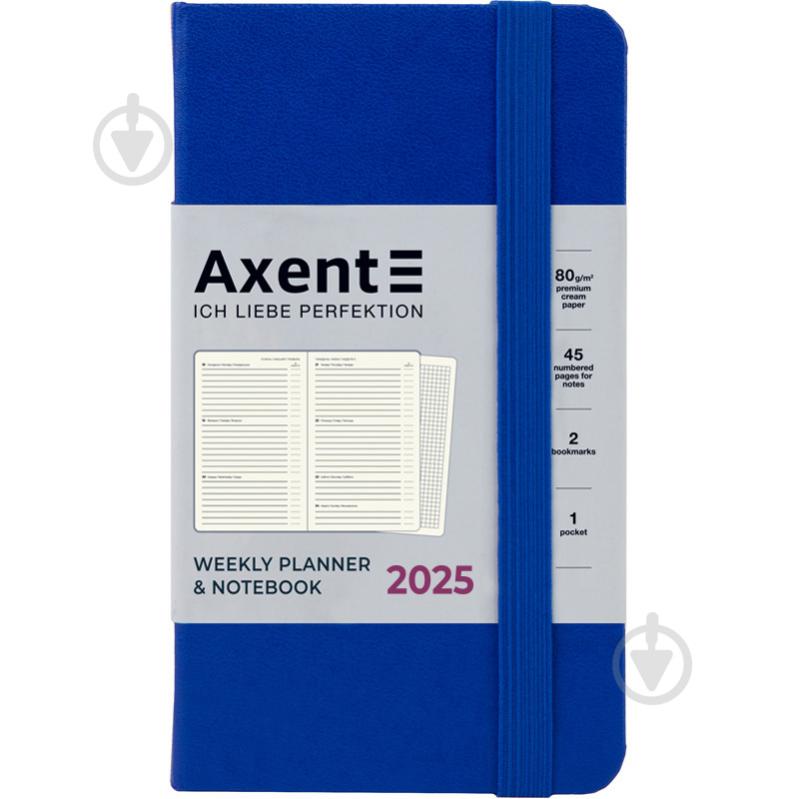 Еженедельник датированный Pocket 90x150 мм Axent Strong A6 2025 8508-25-38-A - фото 1