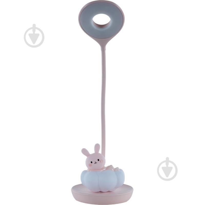 Настольная лампа KITE LED Cloudy Bunny 2,5 Вт розовый K24-493-1-2 - фото 1 Настольная лампа KITE LED Cloudy Bunny 2,5 Вт розовый K24-493-1-2 - фото 1