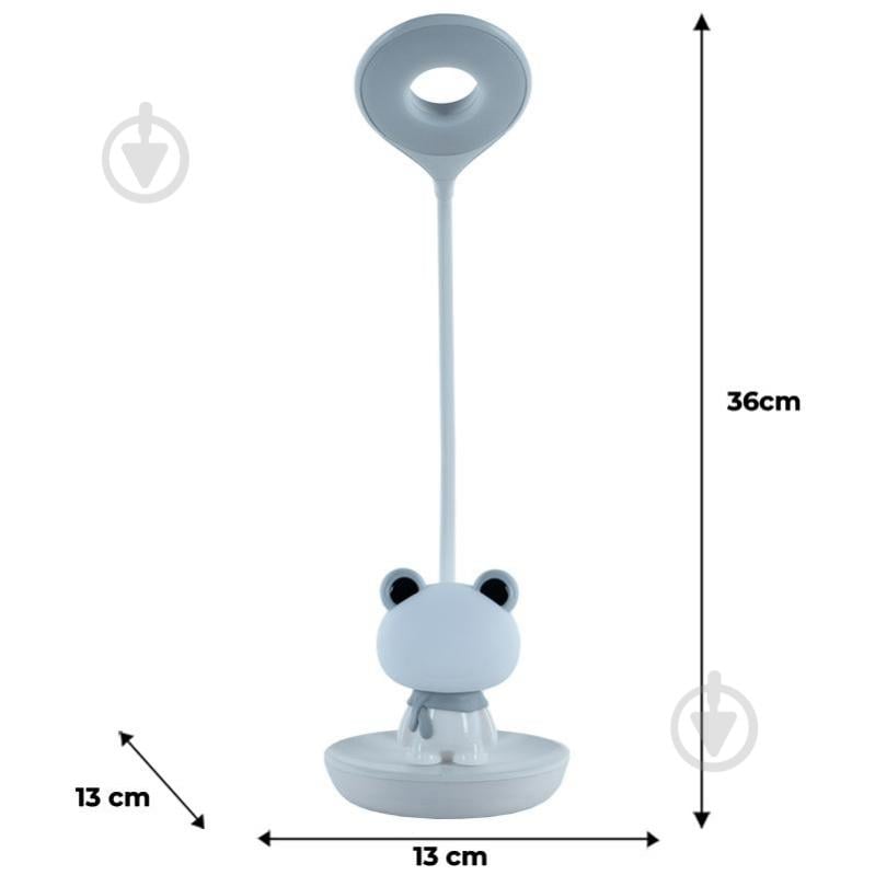 Настольная лампа KITE LED Froggy 2,5 Вт белый K24-492-3-1 - фото 3