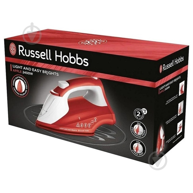 Утюг Russell Hobbs 26481-56/RH Light&Easy Brights Apple Iro - фото 7