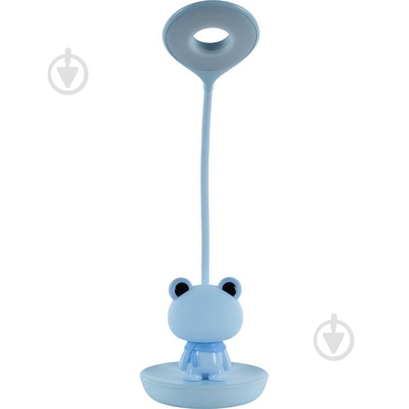 Настольная лампа KITE LED Froggy 2,5 Вт голубой K24-492-3-3 - фото 1 Настольная лампа KITE LED Froggy 2,5 Вт голубой K24-492-3-3 - фото 1