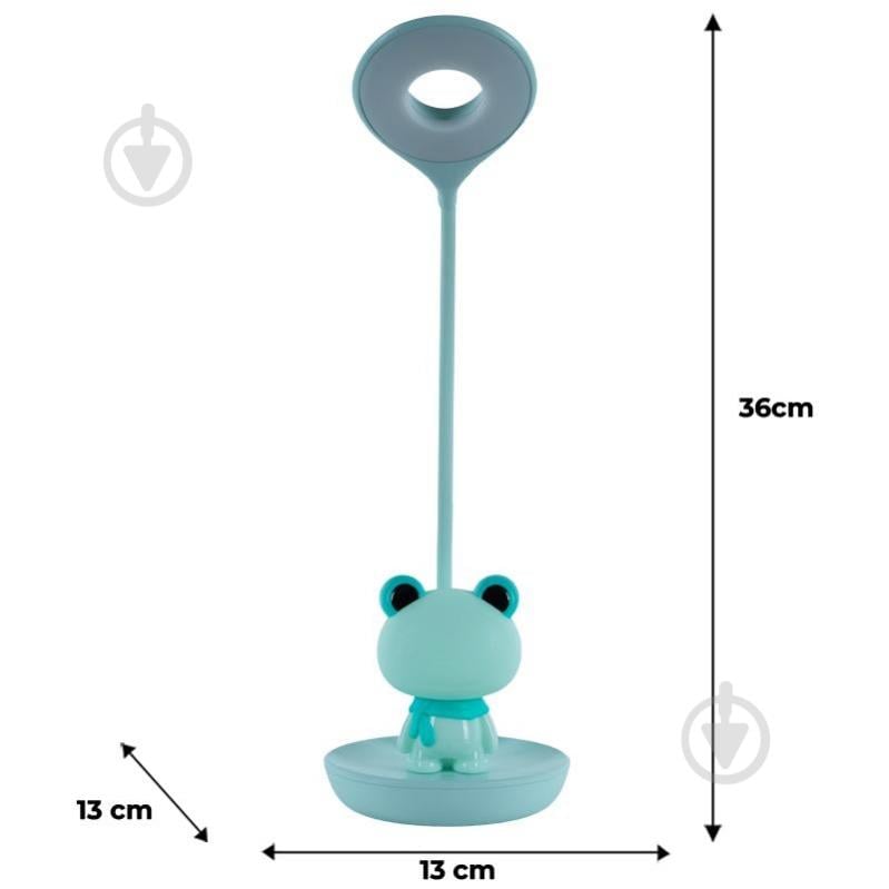 Настольная лампа KITE LED Froggy 2,5 Вт зеленый K24-492-3-4 - фото 3 Настольная лампа KITE LED Froggy 2,5 Вт зеленый K24-492-3-4 - фото 3