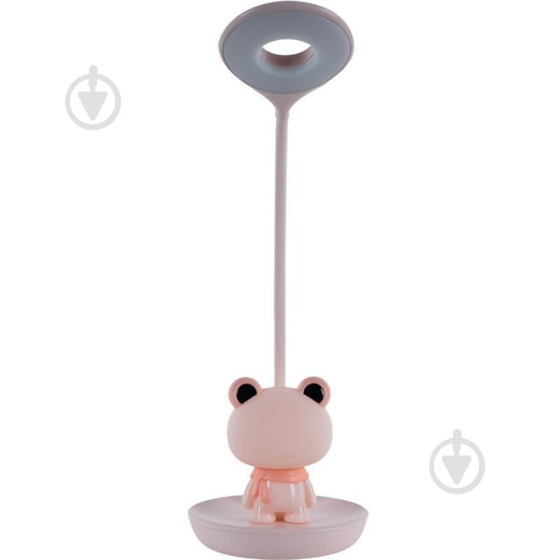 Настольная лампа KITE LED Froggy 2,5 Вт розовый K24-492-3-2 - фото 1 Настольная лампа KITE LED Froggy 2,5 Вт розовый K24-492-3-2 - фото 1