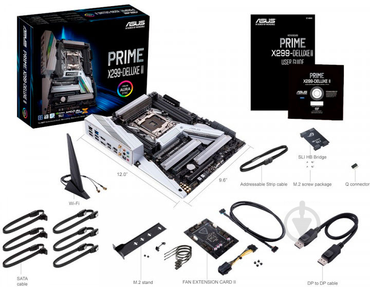 Материнская плата Asus PRIME X299-DELUXE II (Socket 2066, Intel X299, ATX) - фото 11