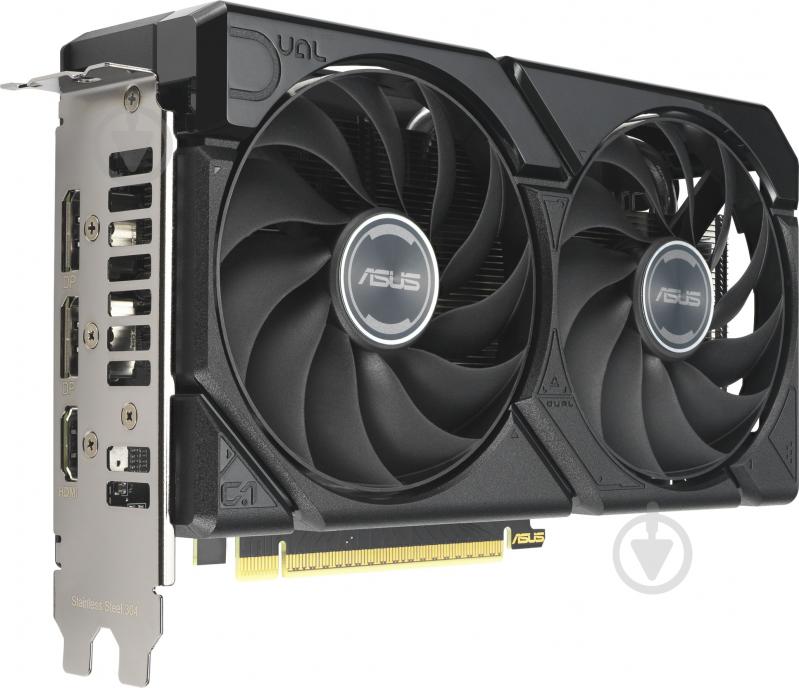 Видеокарта Asus Radeon RX 9060 XT DUAL 8GB GDDR6 128bit (90YV0MI1-M0NA00) - фото 3 Видеокарта Asus Radeon RX 9060 XT DUAL 8GB GDDR6 128bit (90YV0MI1-M0NA00) - фото 3