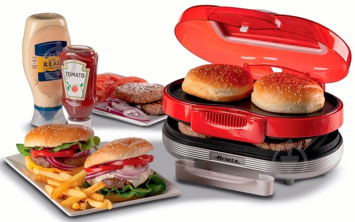 Бутербродница Ariete 0205 - HAMBURGER RED - фото 3