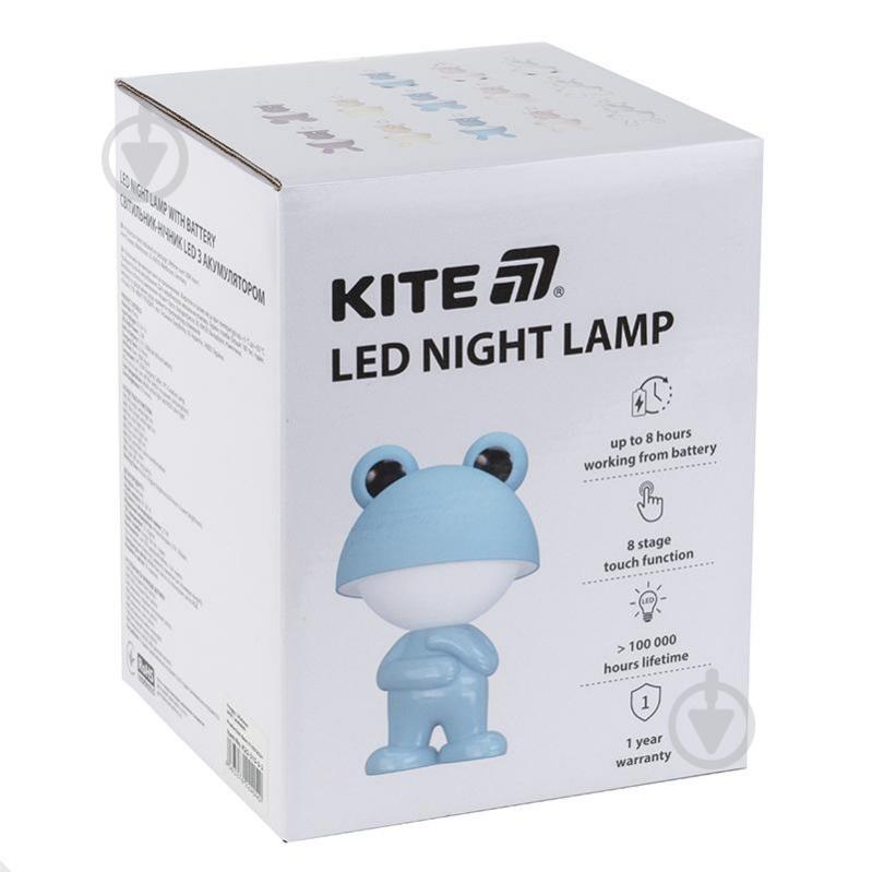 Светильник-ночник LED KITE Dreamy Froggy 2,5 Вт голубой K25-315-3-3 - фото 5