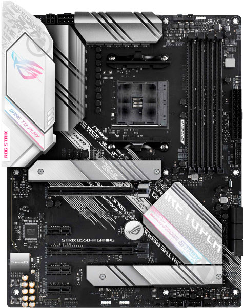 Материнская плата Asus STRIX B550-A GAMING (Socket AM4, AMD B550, ATX) - фото 1